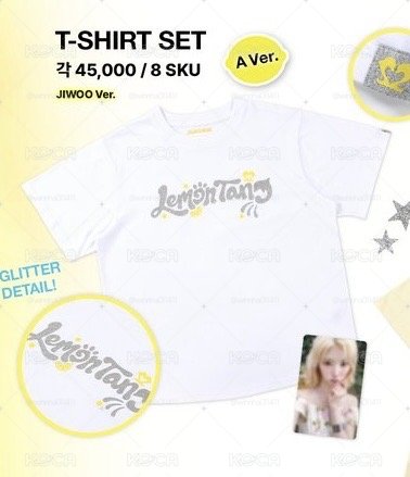 Hearts2Hearts Lemon Tang (線上預購)T恤含卡 A ver.