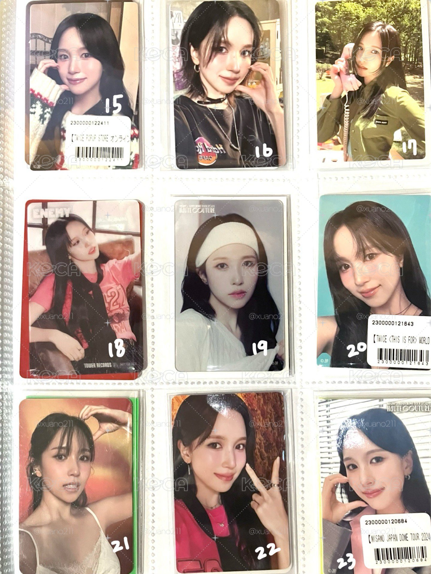Mina 小卡堆 🩵💚