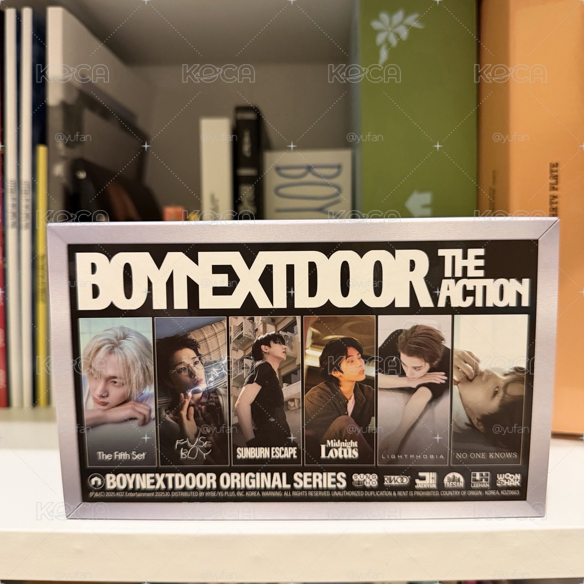 BOYNEXTDOOR THE ACTION 已拆全專