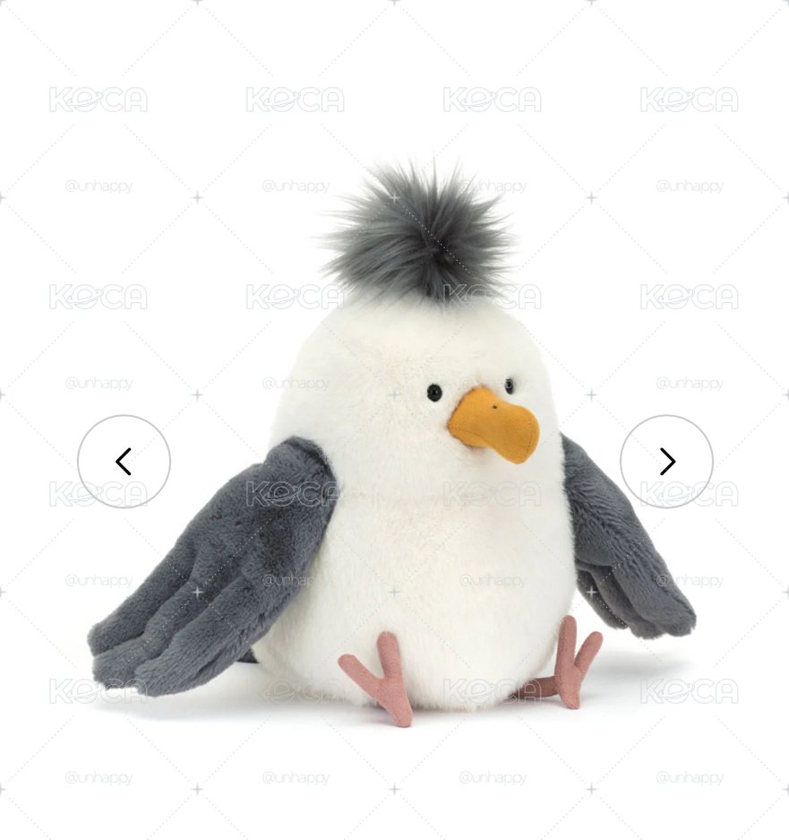 Jellycat Selfridges Chip Seagull