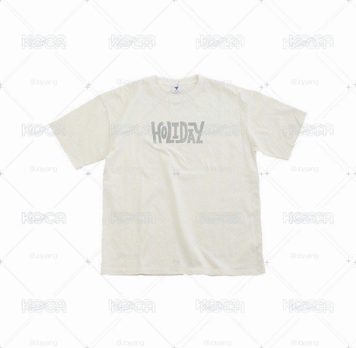 fm  HOLIDAY T恤 T-Shirt 白