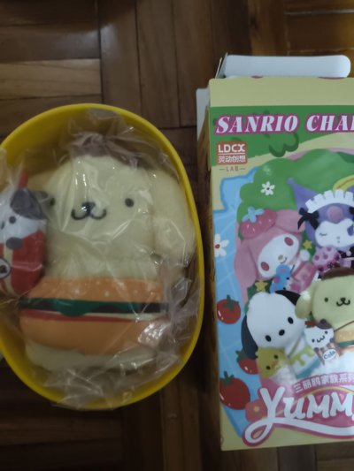 布丁狗盲盒  便當盒加娃娃