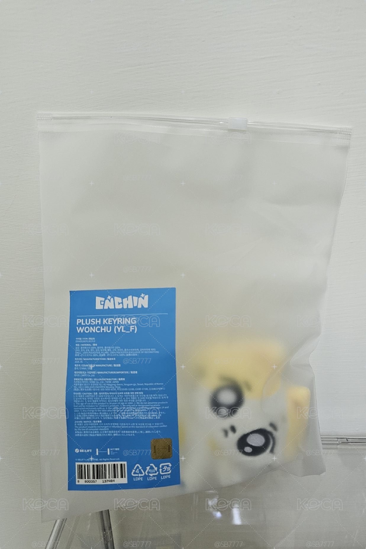 Enchin 元啾 wonchu 原皮站姿