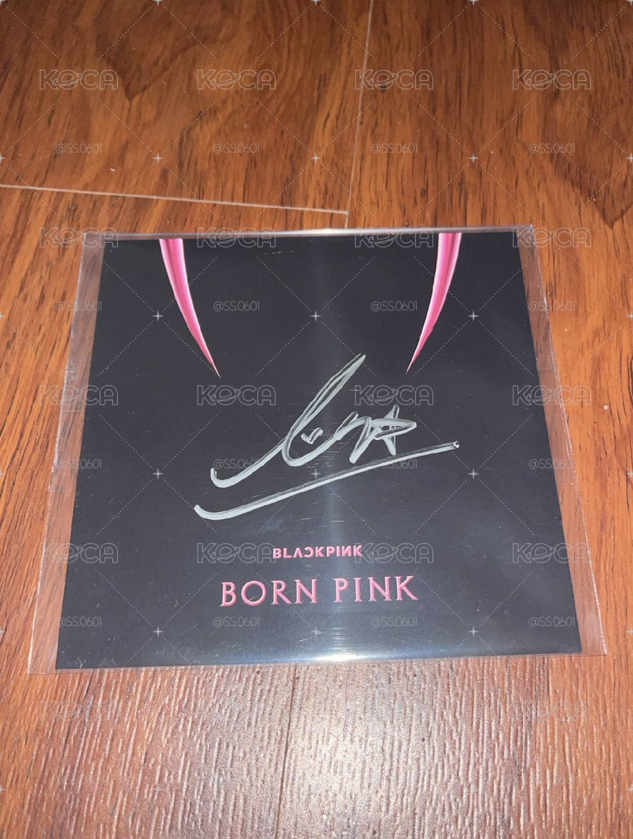 Born pink美簽