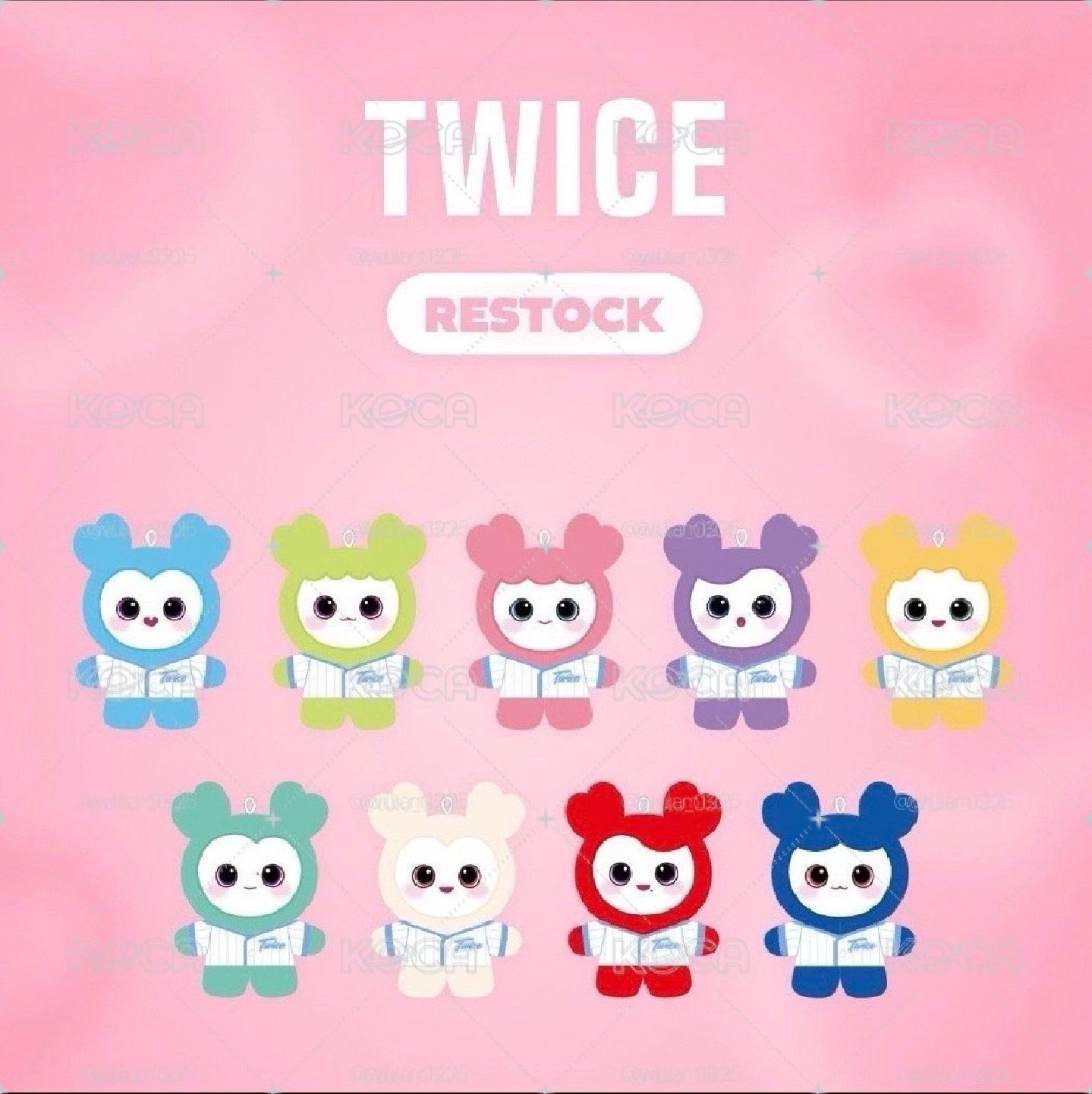 TWICE9週年棒球娃（Sana)