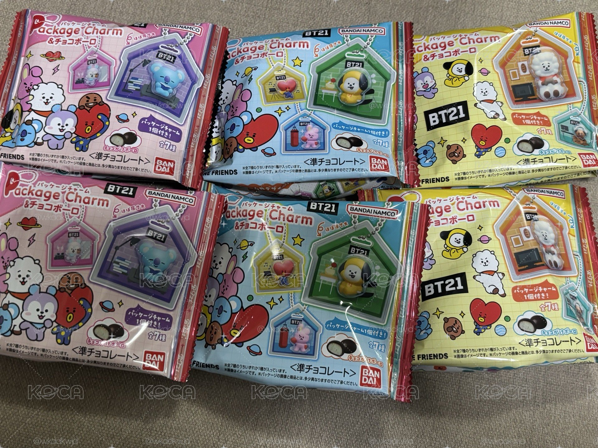 BT21萬代食玩