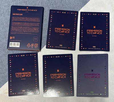 BTS PTDOS隨機卡SUGA套組（一套五張）