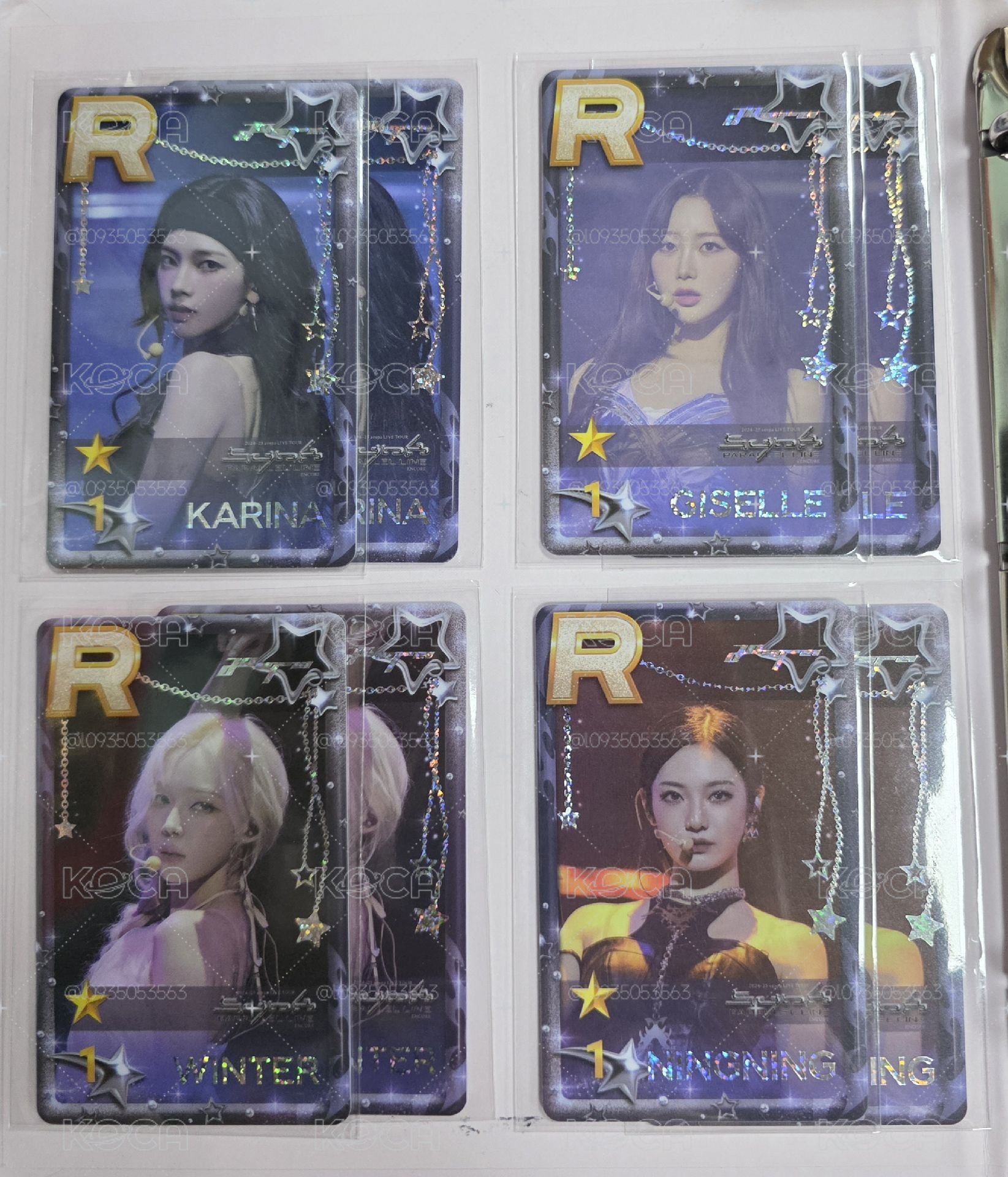 aespa 遊戲卡 澳門簽售 華納 冬柚 吉寧