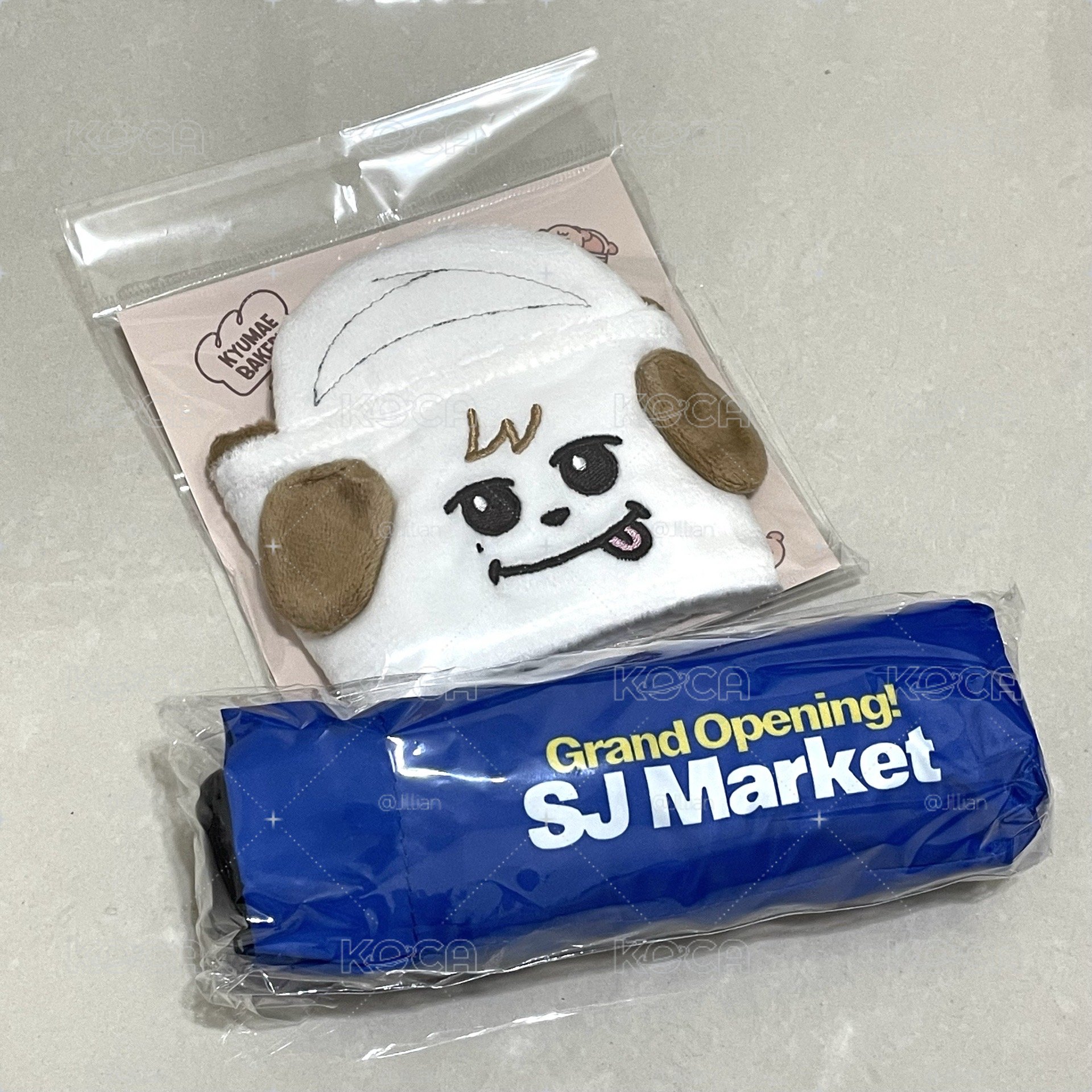 現貨｜圭咩台北快閃店限定飲料套 + SJ market 台北限定雨傘 - 藍款