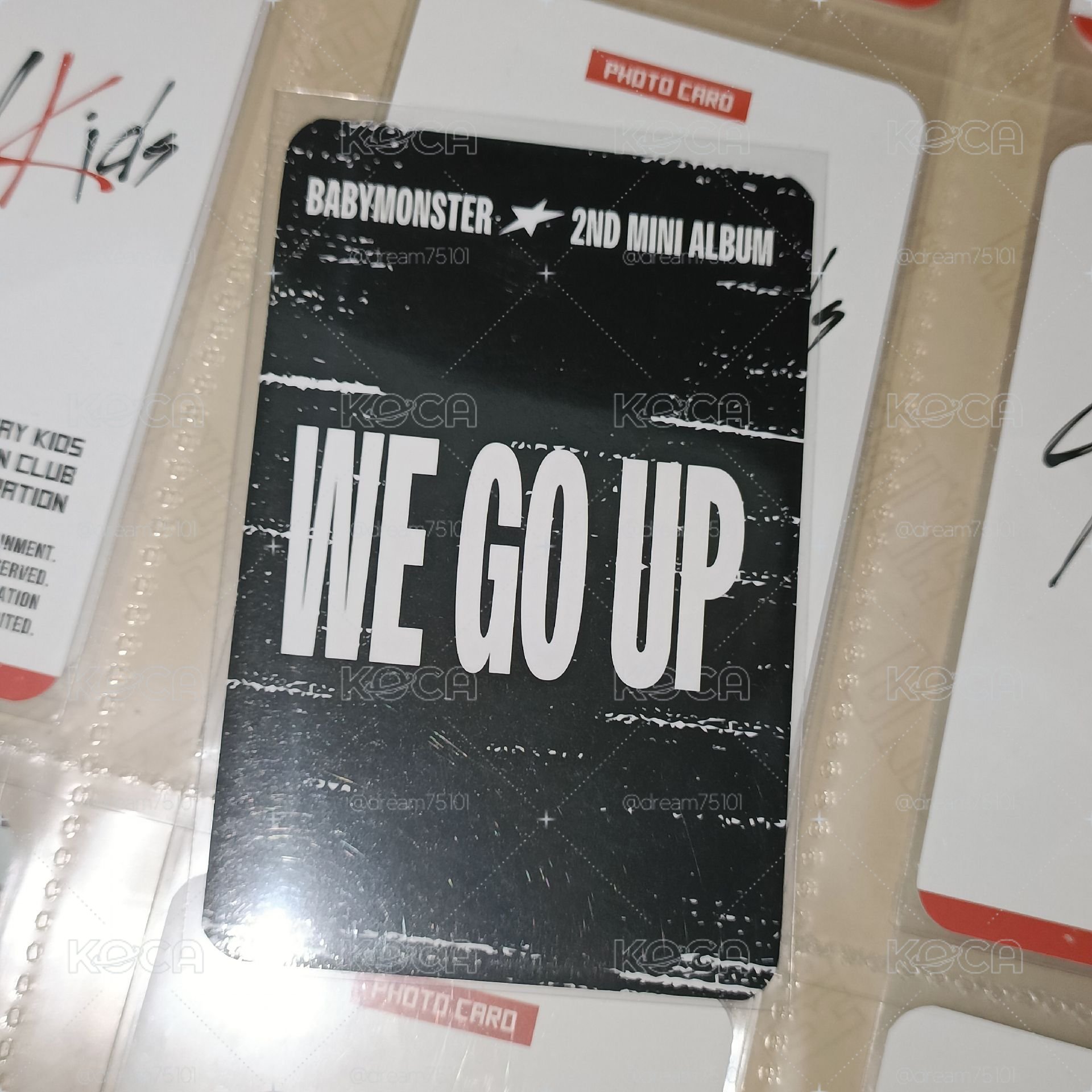 babymonster 雅賢 WE GO UP oy 線下 特典卡 