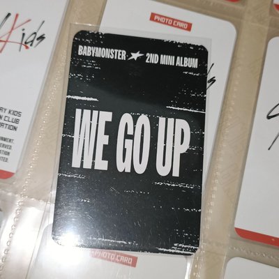 babymonster 雅賢 WE GO UP oy 線下 特典卡 