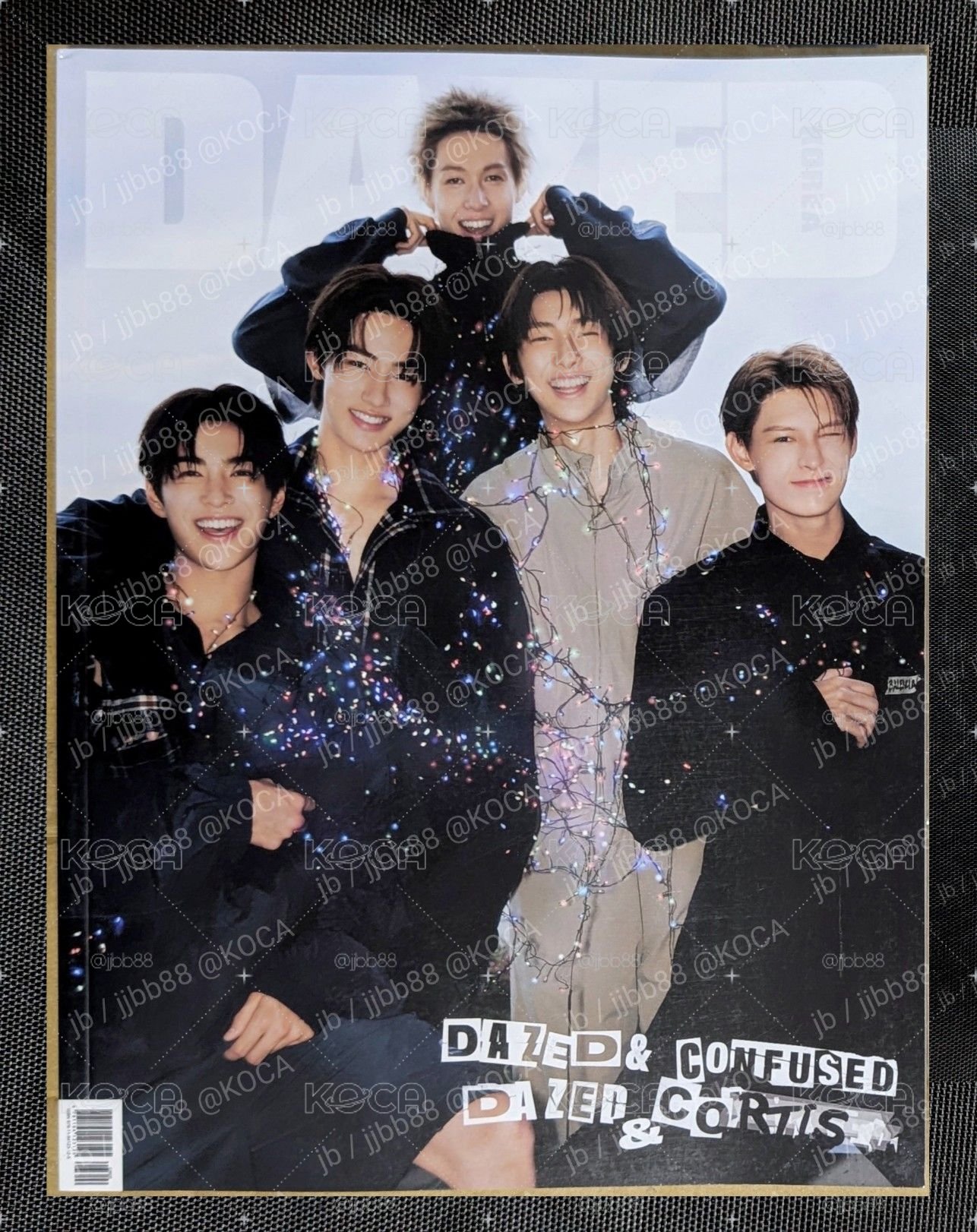 DAZED 雜誌 五寶團封