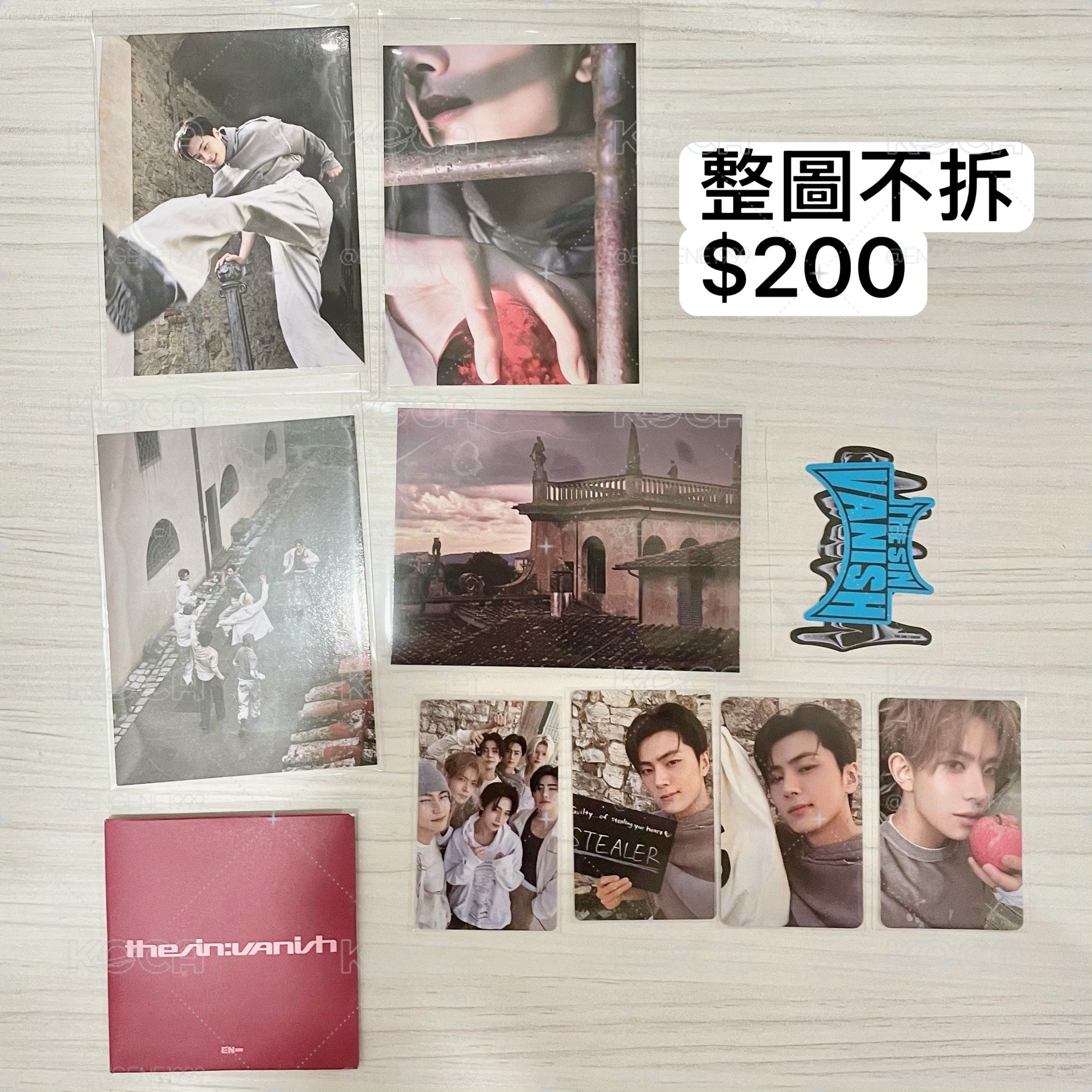 ENHYPEN迷七單封&娃專小卡