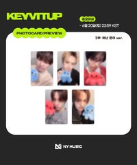 KEYVITUP 1ST EP [KEYVITUP] NY MUSIC 線上4.0 特典卡
