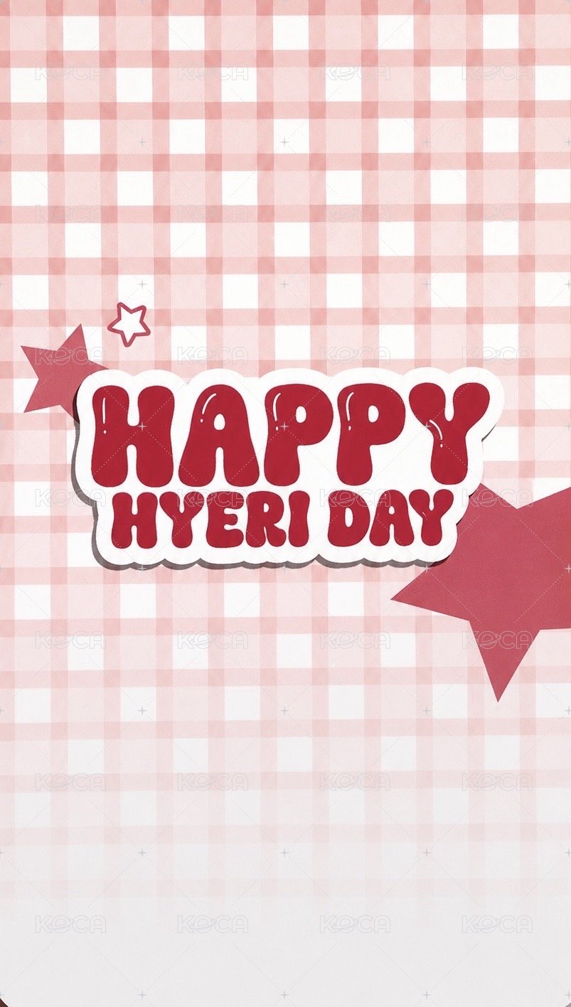 2026 BIGC 生咖 Happy Hyeri Day BIGC 特典卡  背面
