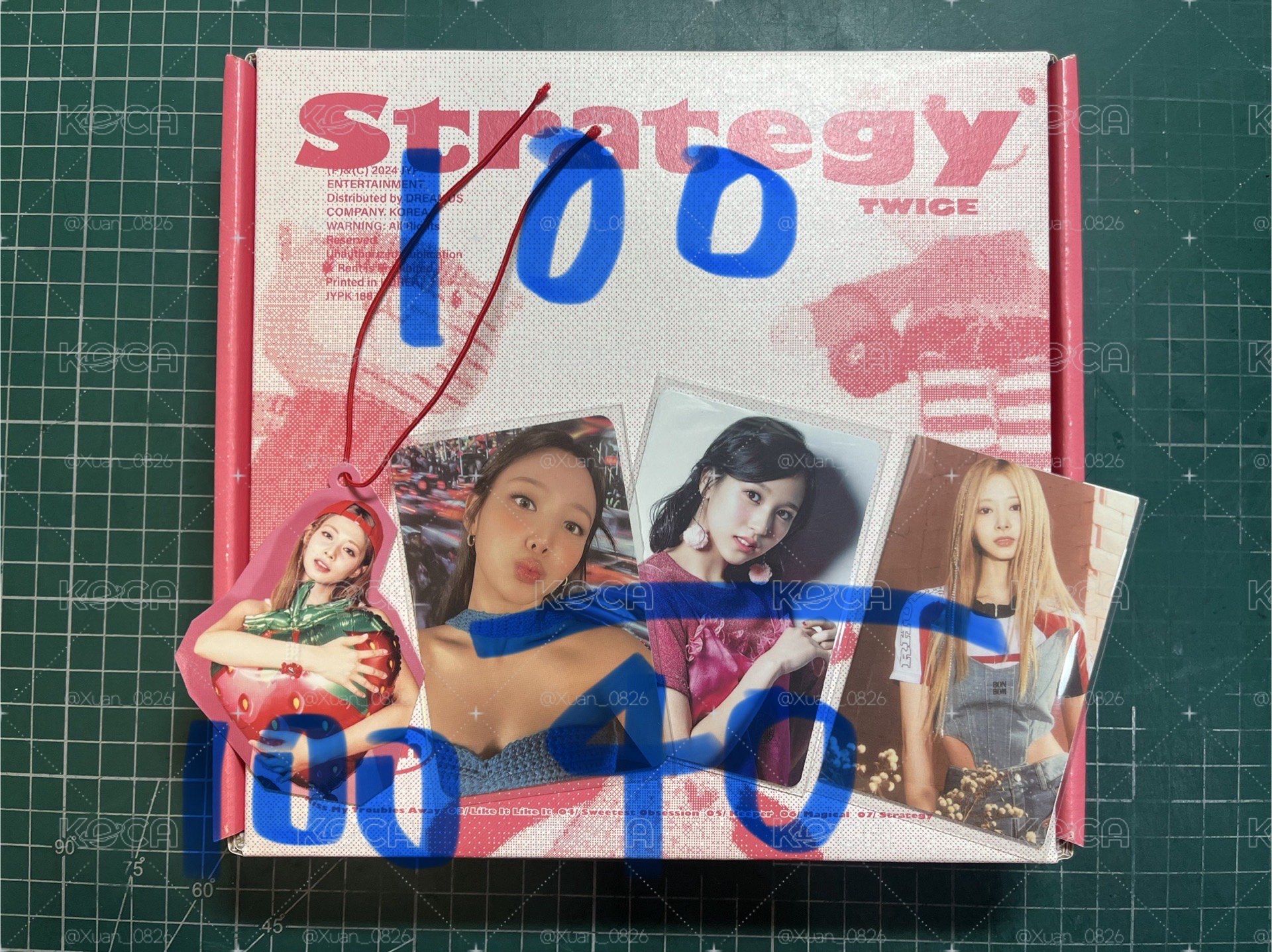 strategy 空專+三張專卡+子瑜吊牌