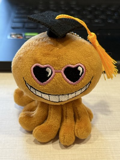 暗殺教室絨毛吊飾