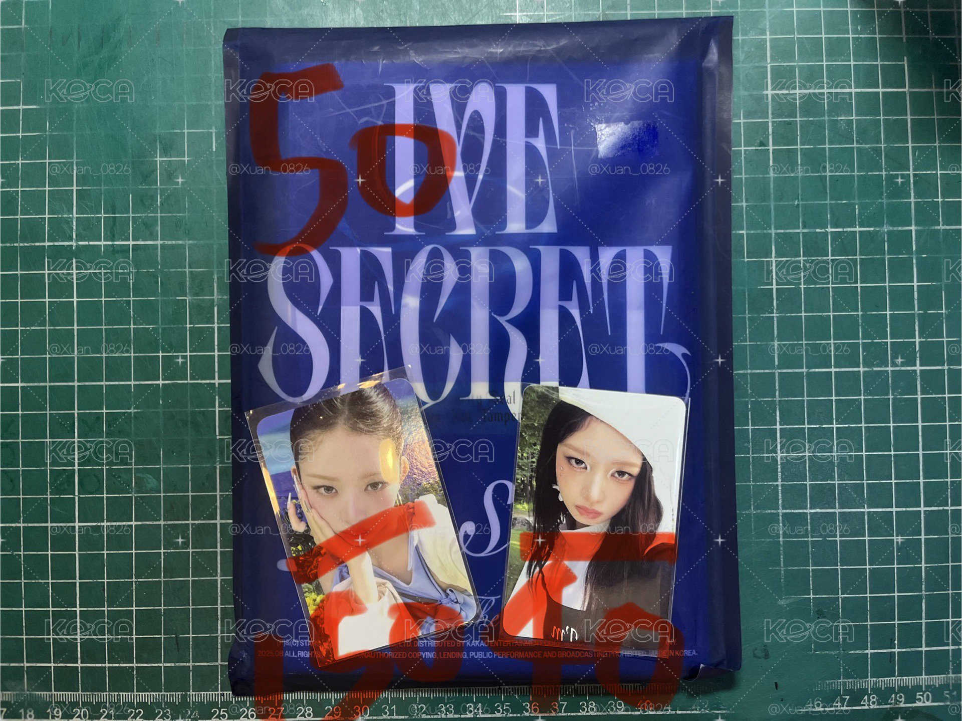 Ive secret 空專加特典專卡