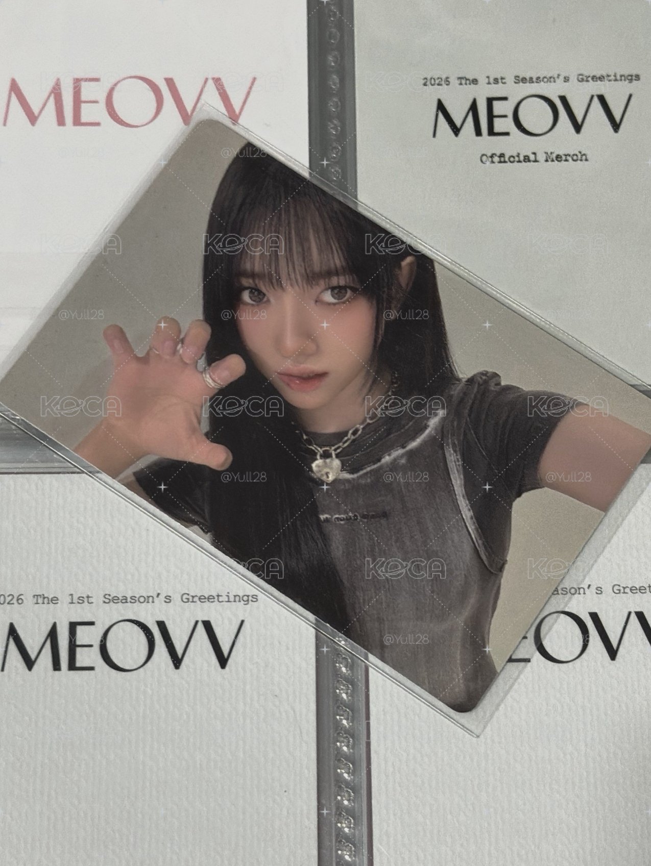 MEOVV 第一代手燈 tbl 特典卡 