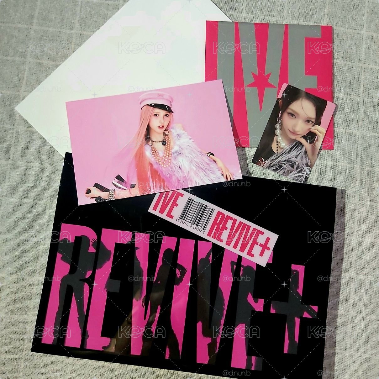 已拆專 REVIVE+ BANGERS ver. 專輯 PB版 瑞卡 秋明信片