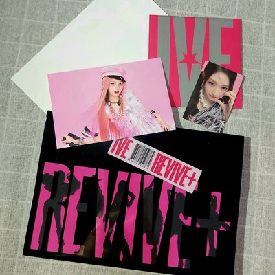 已拆專 REVIVE+ BANGERS ver. 專輯 PB版 瑞卡 秋明信片