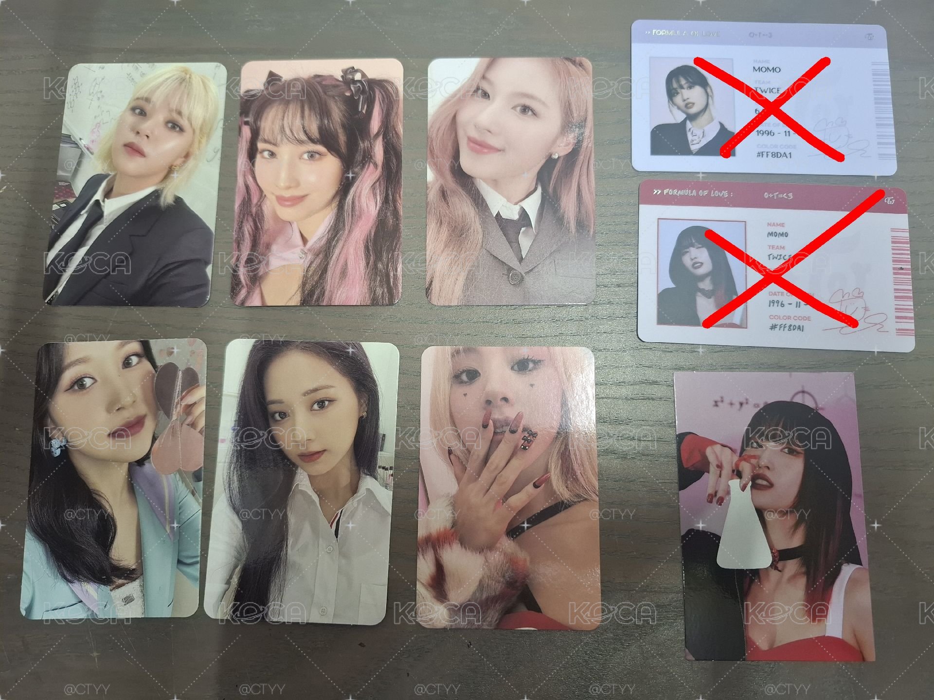 TWICE  正規三專輯卡