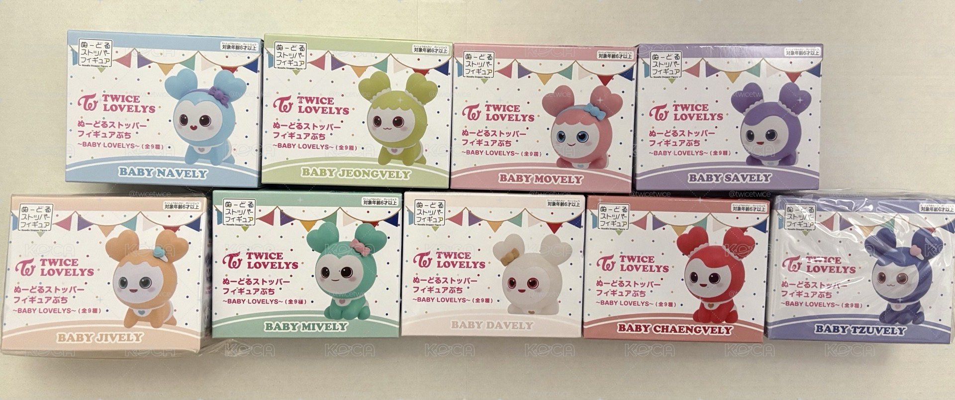 泡麵公仔全套