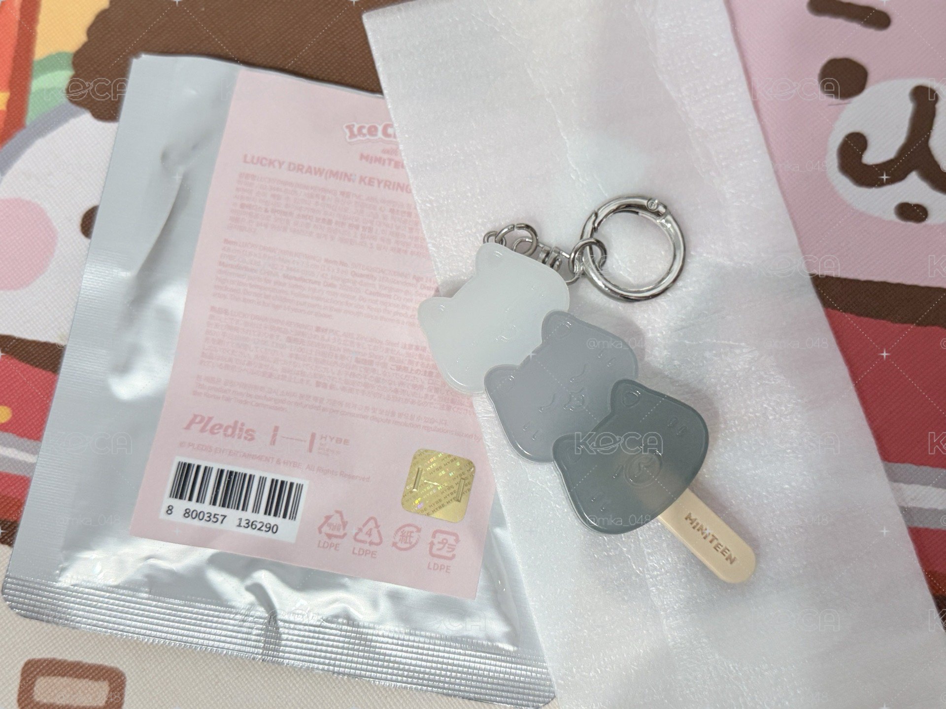 MINITEEN 冰棒吊飾 俊 JUN