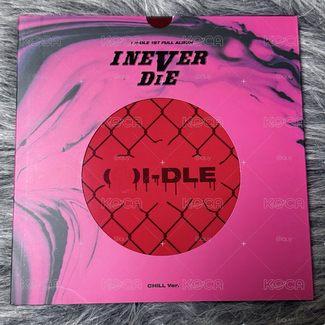 I NEVER DIE 粉版+刷特典卡