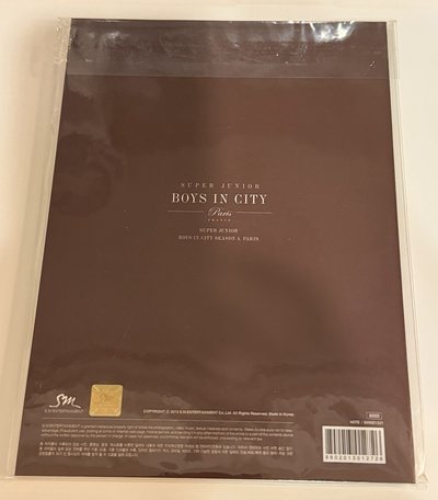 SJ BOYS IN CITY 筆記本 赫
