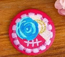 玉葉妃刺繡徽章