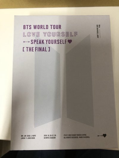 BTS LOVE YOURSELF SPEAK YOURSELVE