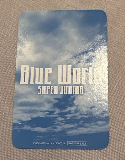 李赫宰 日單小卡 blue world