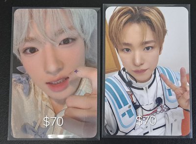NCT WISH 特典/簽售卡