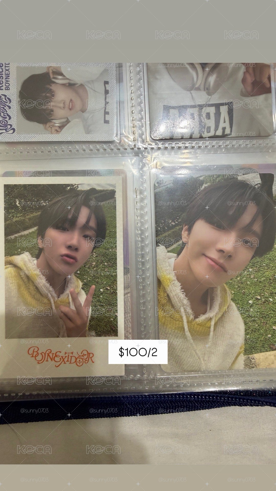 BOYNEXTDOOR小卡/娃｜多6少量135