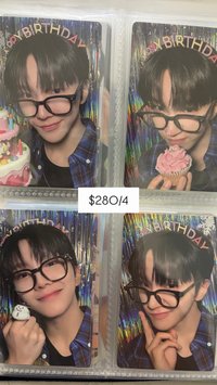 雲鶴2024生日卡包組