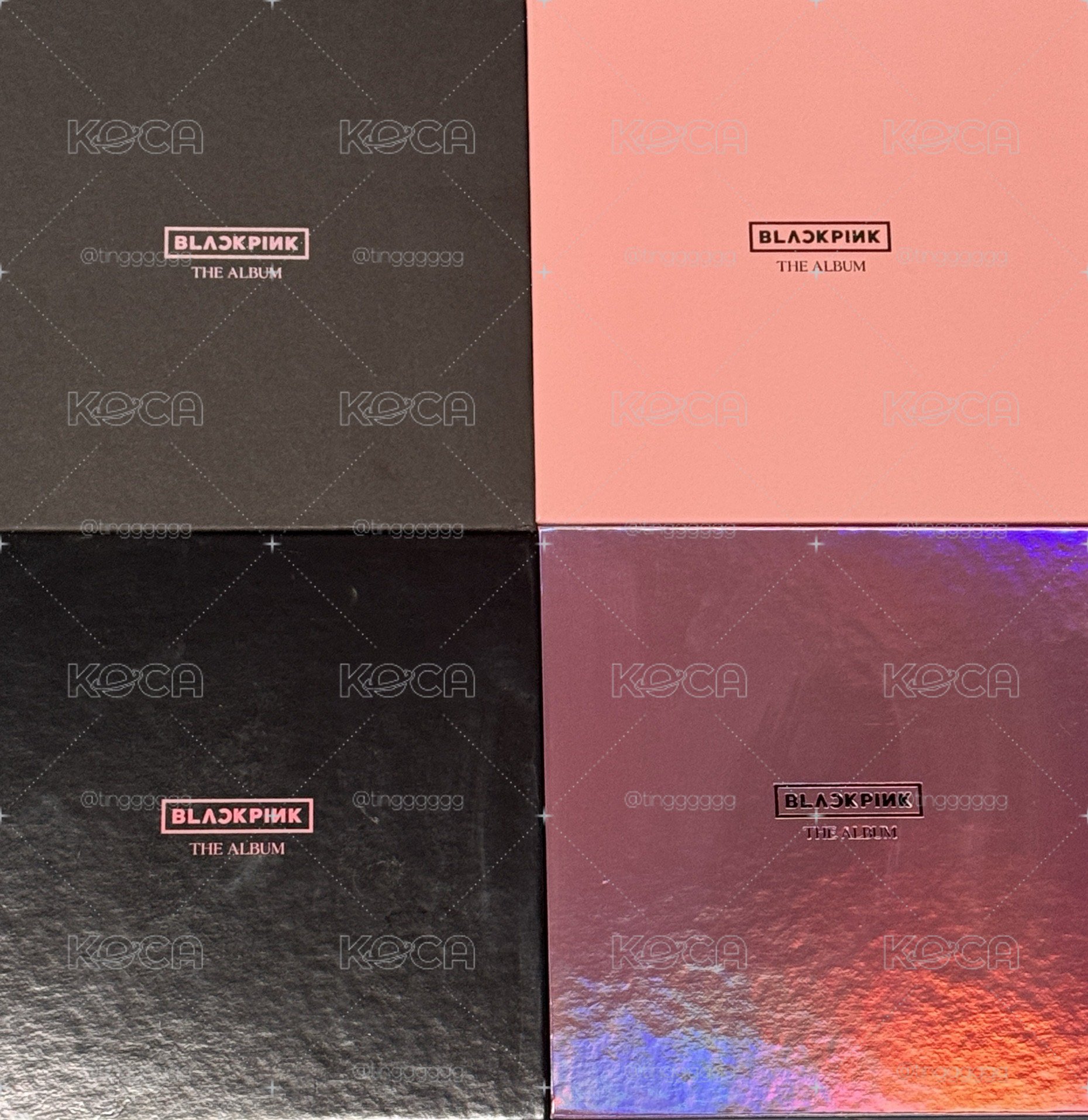 綁區 BLACKPINK THE ALBUM 已拆全專