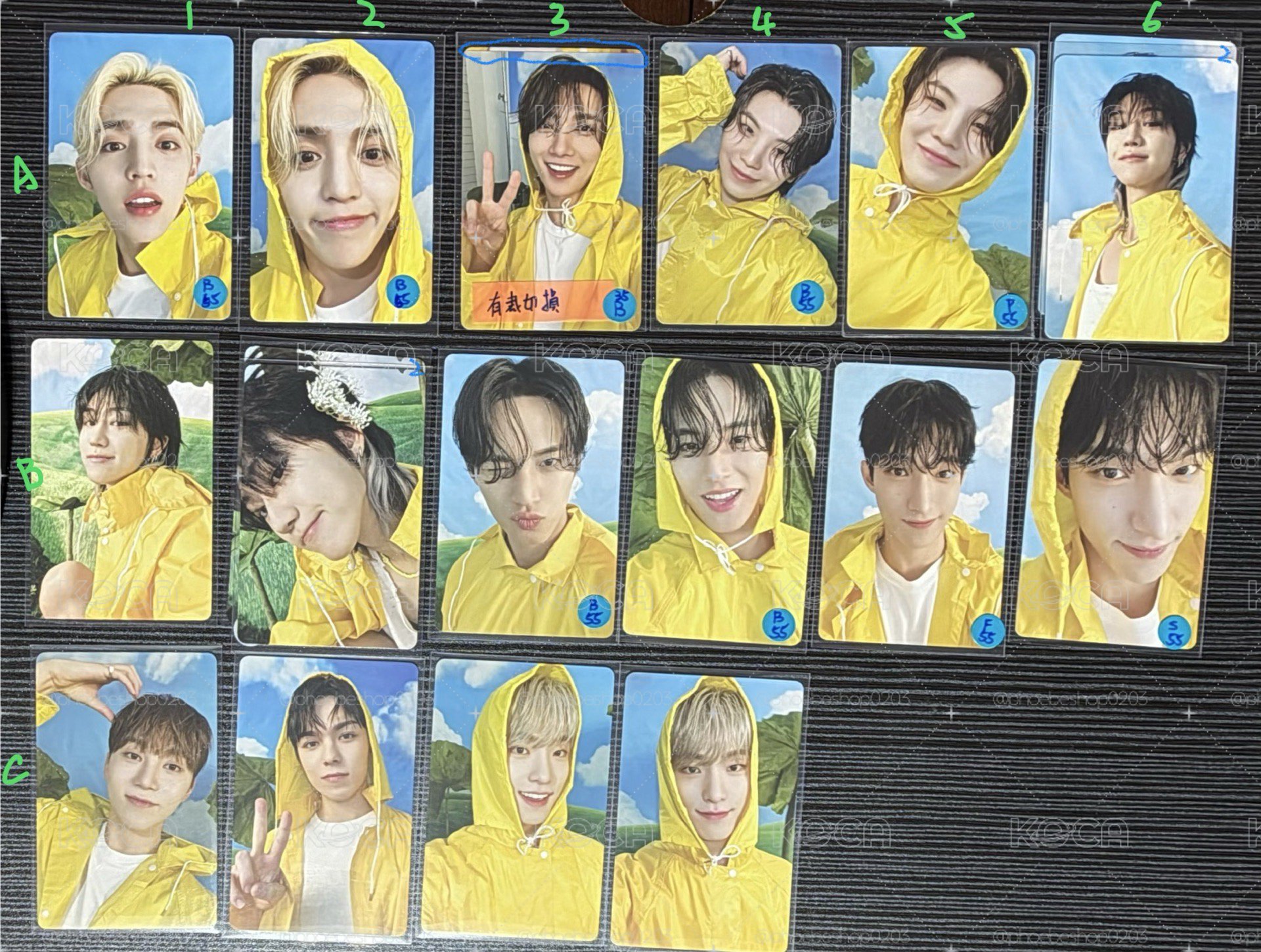 SEVENTEEN 雨衣盤 2圖
