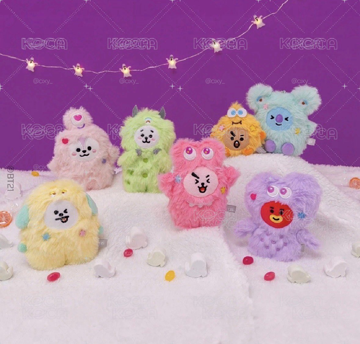 BT21 吊娃 日本限定款 Monster系列