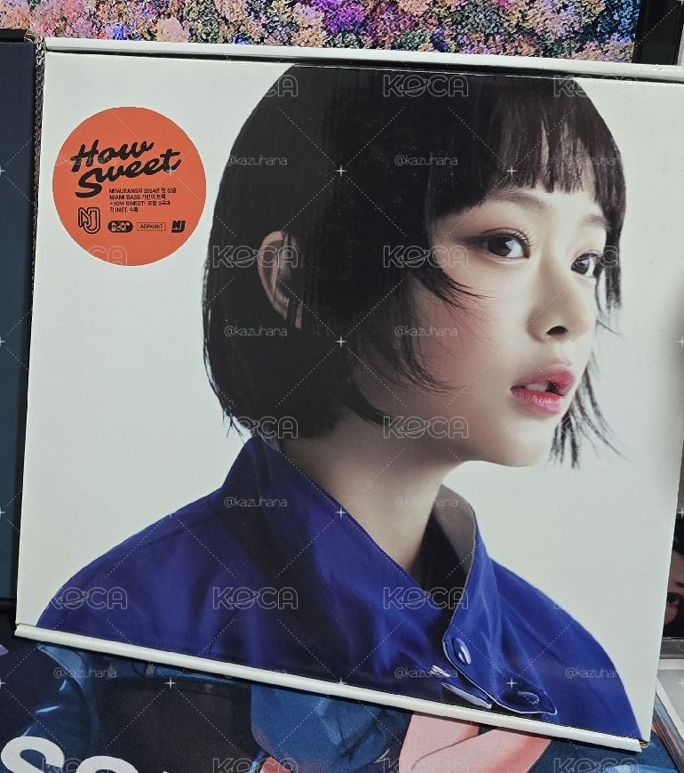 Haerin和Hanni披薩盒