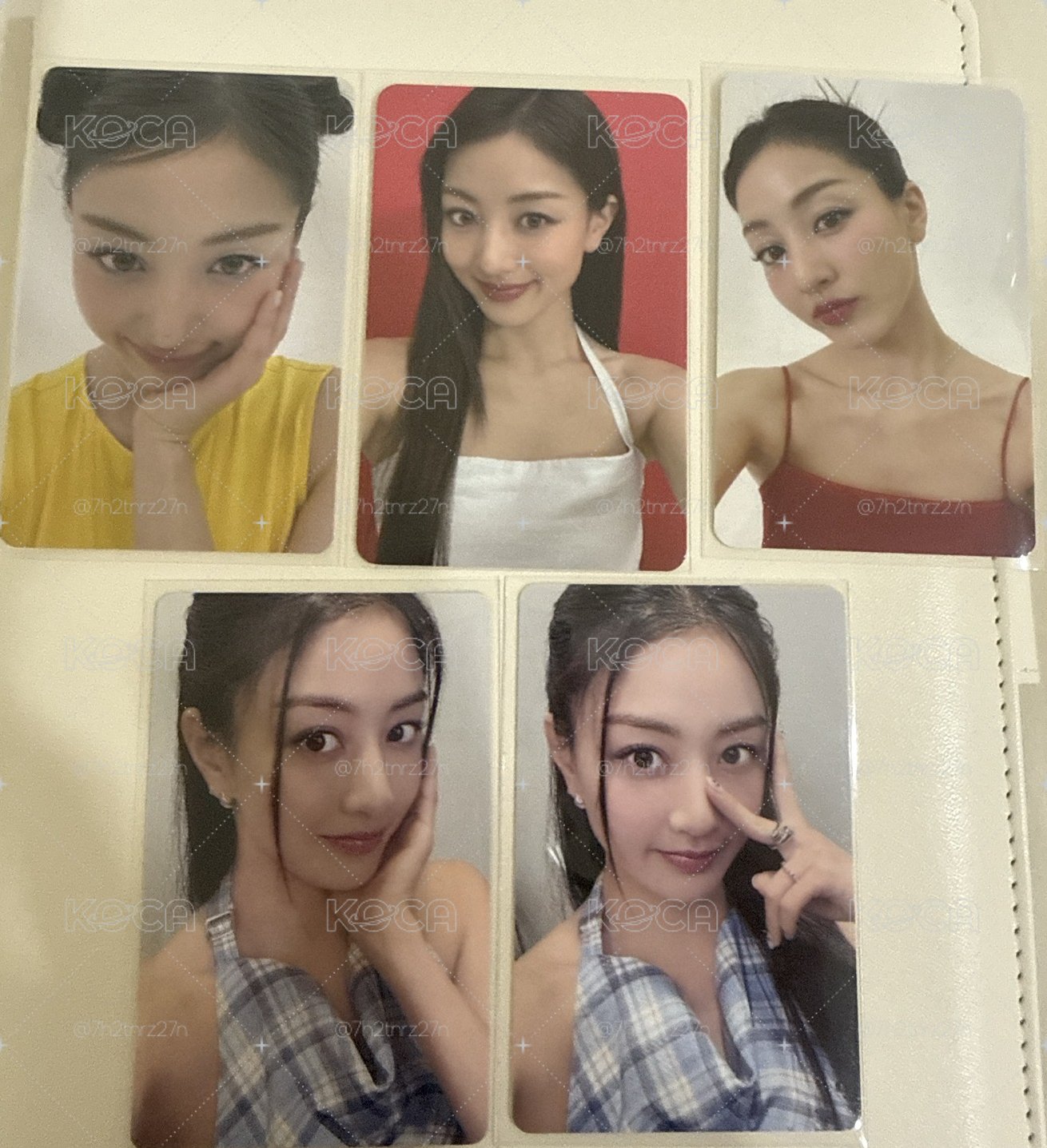 可愛效效代言卡+中背小盤