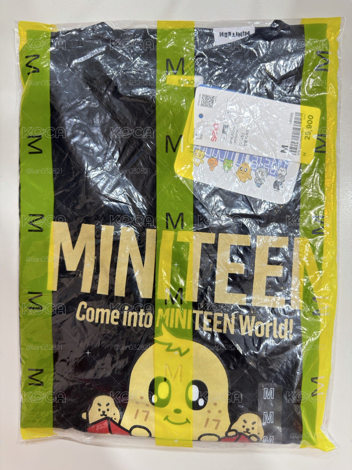 Mingyu全新未拆短T-M