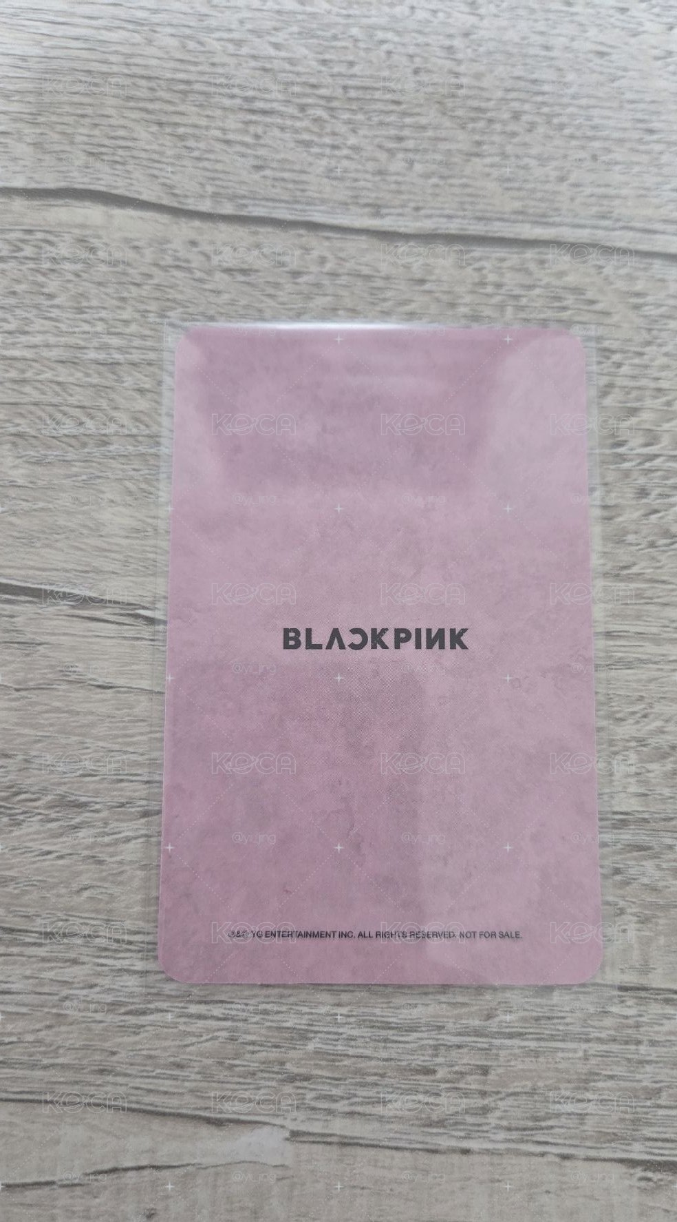 Blackpink Lisa Kill this love 專卡