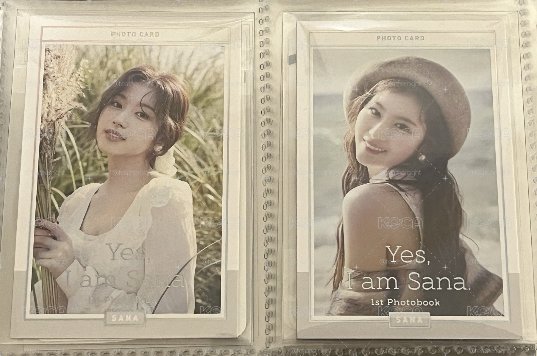 Yes,I am Sana白版卡