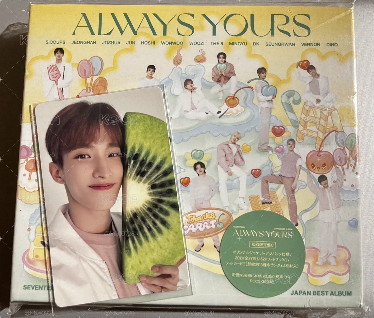 🤍always yours 專輯卡 C盤（碩）全專