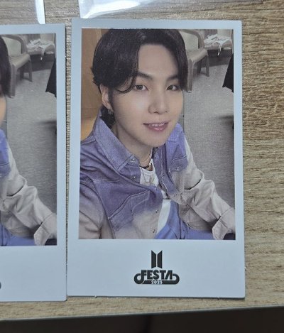 2025 Festa滿額卡 拍立得卡 SUGA