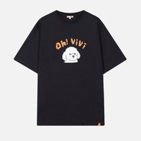 SPAO聯名 T恤 GRAPHIC BLACK