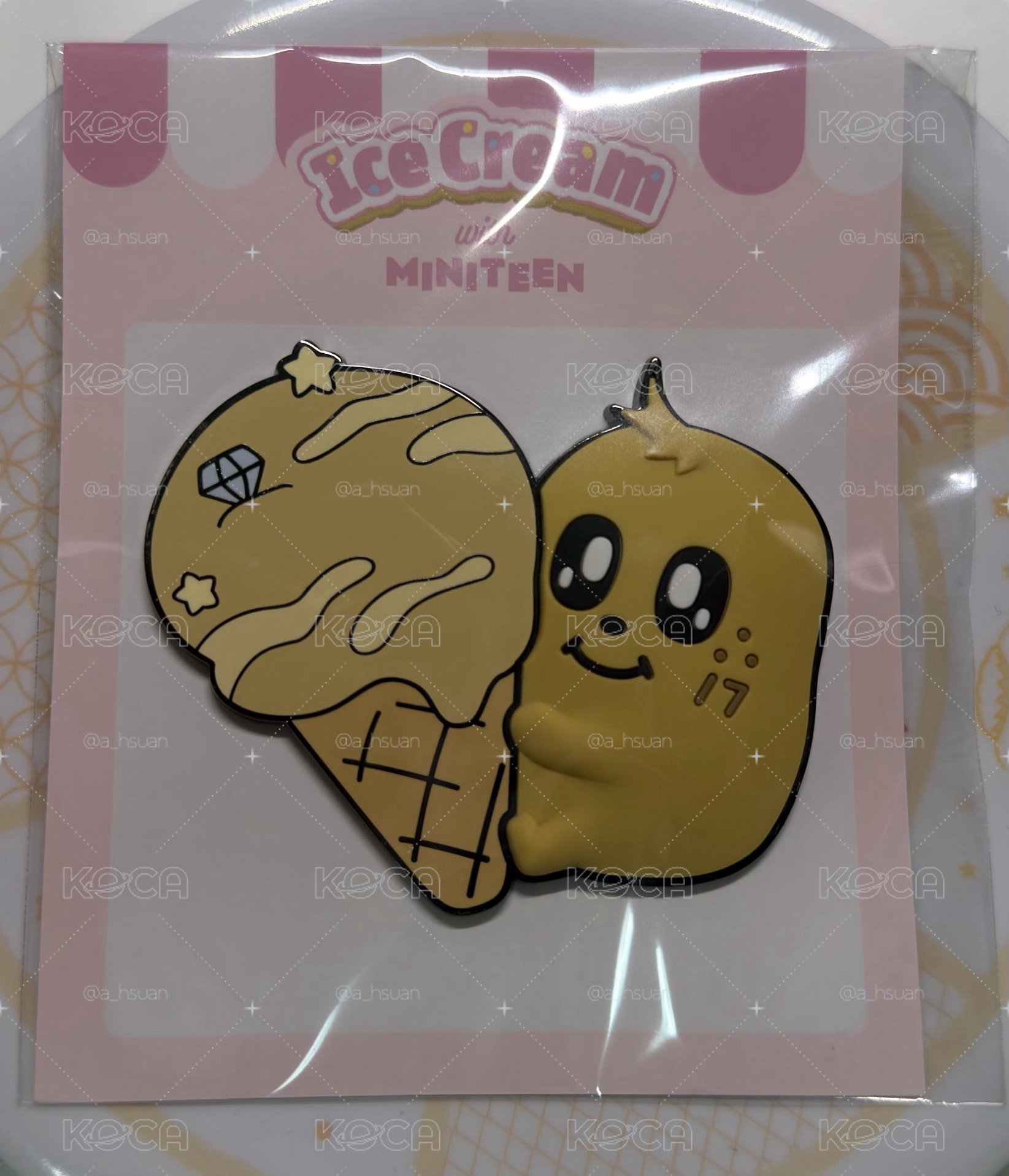 SEVENTEEN MINITEEN KIMJA 冰箱磁鐵貼