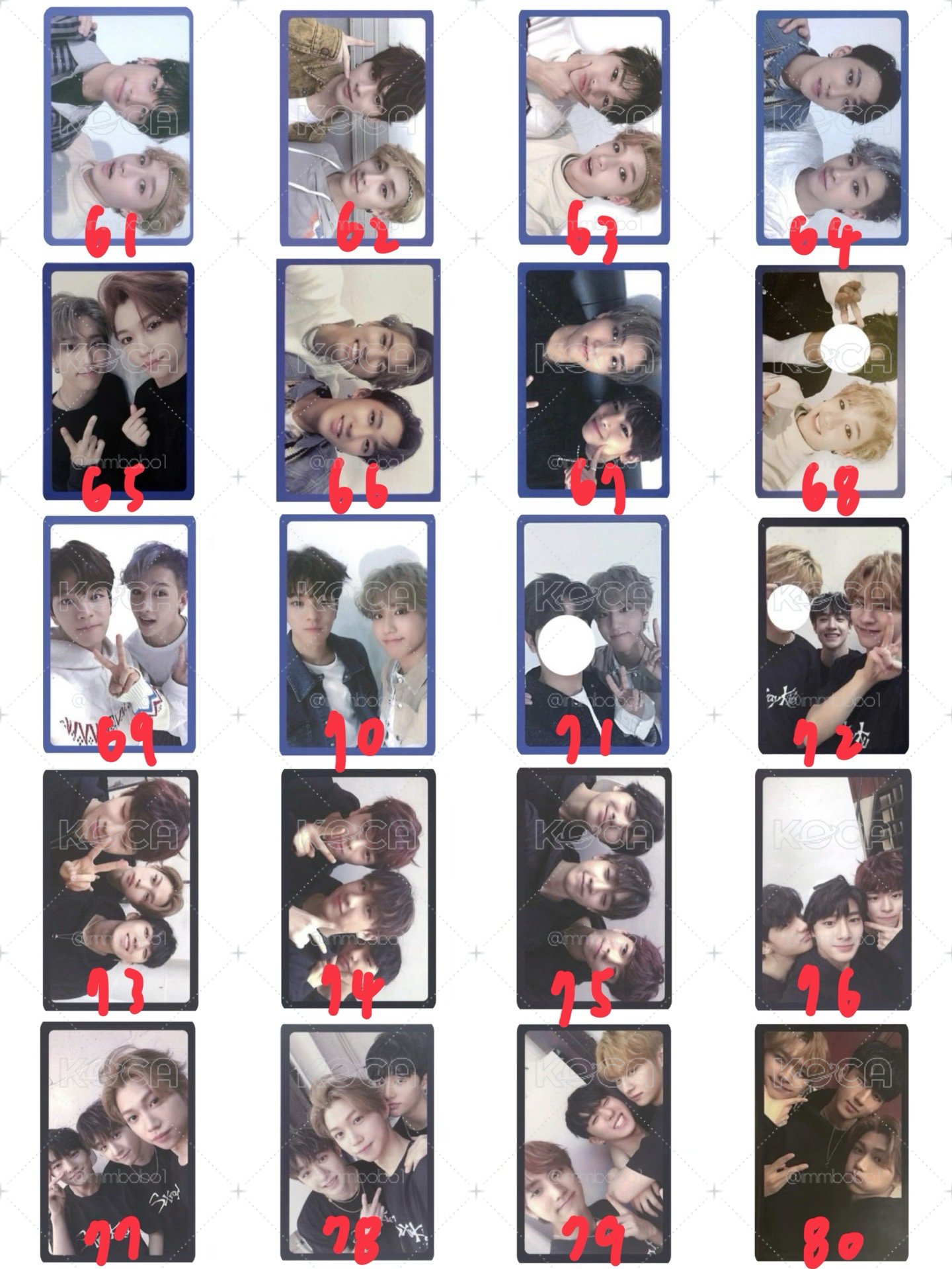 SKZ｜早期專卡 -1
