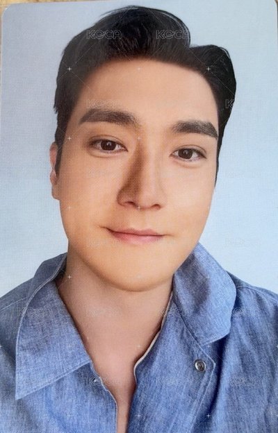 SS10 周邊卡 小熊餅乾卡 siwon 始源